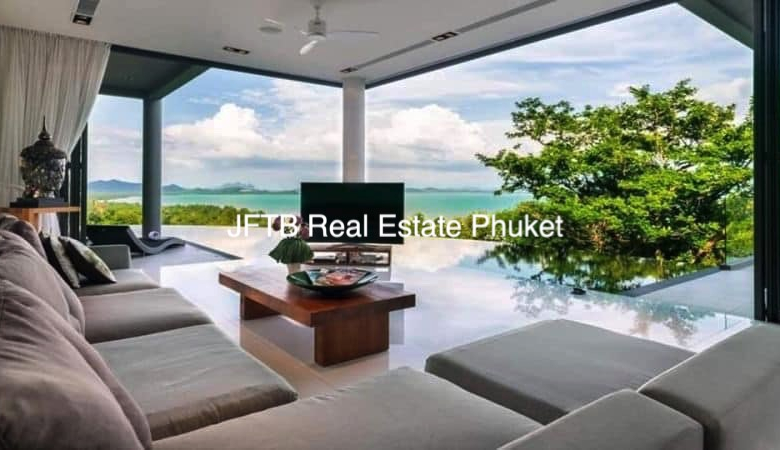 5 Bedroom Panoramic Sea View Villa for Sale in Cape Yamu, Phuket
