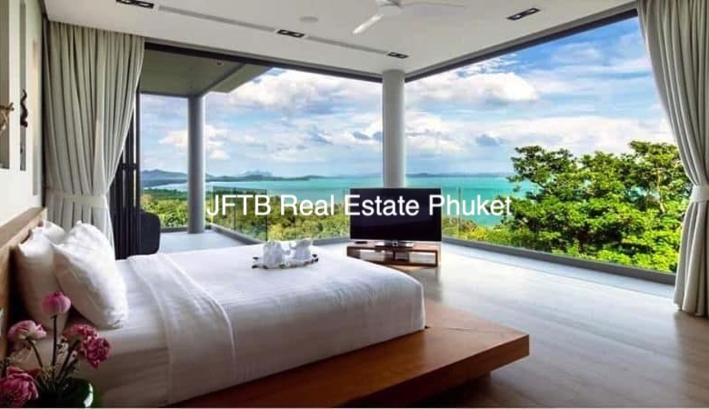 5 Bedroom Panoramic Sea View Villa for Sale in Cape Yamu, Phuket