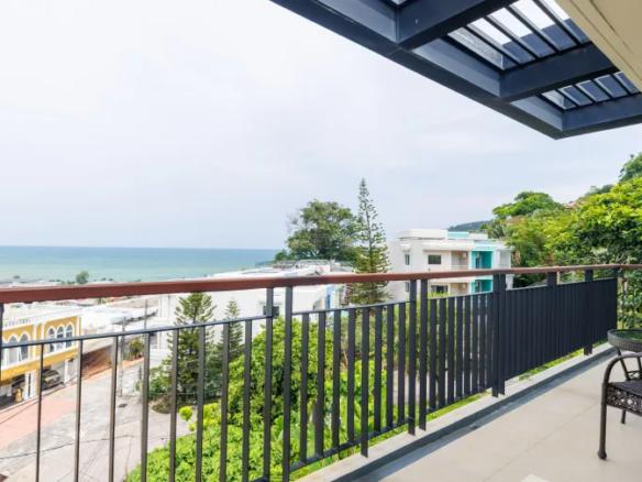 3 bedroom penthouse for rent in Patong at The Bliss Condominium with panoramic sea views