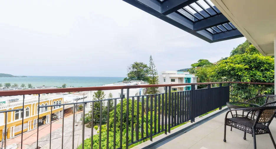 3 bedroom penthouse for rent in Patong at The Bliss Condominium with panoramic sea views