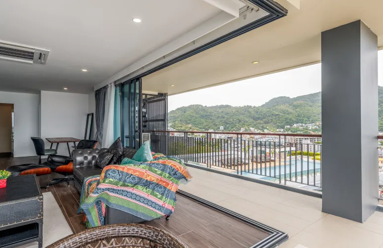 3 Bedroom Sea View Penthouse for Sale in Patong – The Bliss Condominium