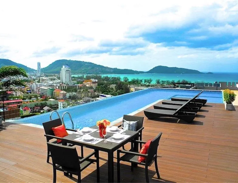 3 Bedroom Sea View Penthouse for Sale in Patong – The Bliss Condominium