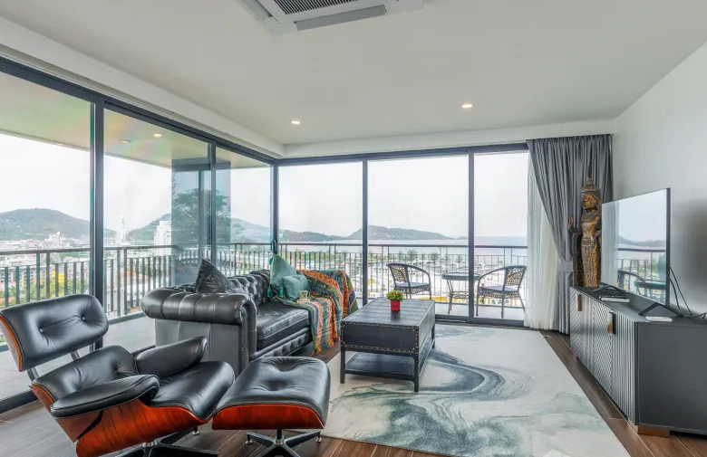 3 Bedroom Sea View Penthouse for Sale in Patong – The Bliss Condominium