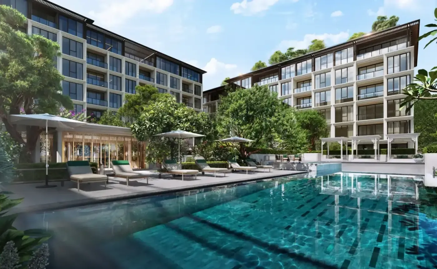 Комплекс The Residences at InterContinental Phuket Resort – роскошные брендовые апартаменты в Камале, Пхукет.