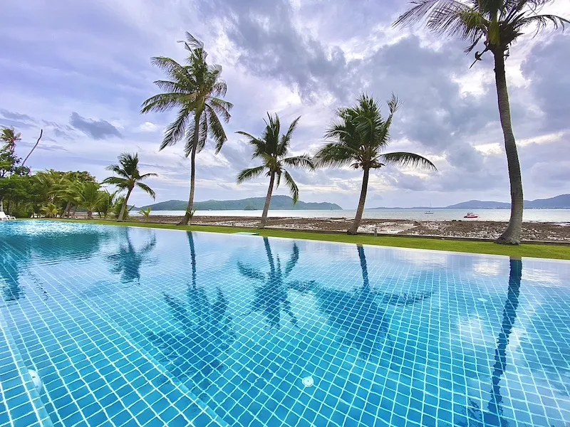 Waterside Panwa 4-Bedroom Beachfront Duplex for Rent – Ao Yon Phuket