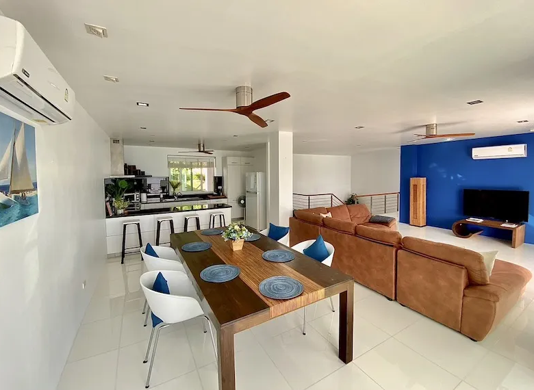 Waterside Panwa 4-Bedroom Beachfront Duplex for Rent – Ao Yon Phuket