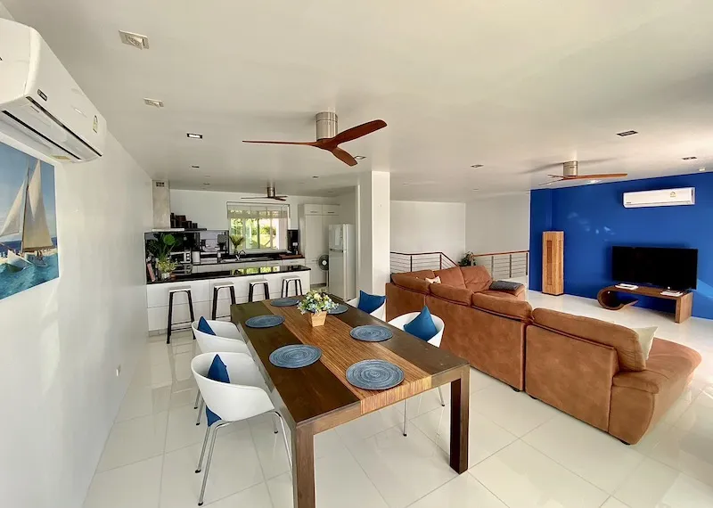 Waterside Panwa 4-Bedroom Beachfront Duplex for Rent – Ao Yon Phuket